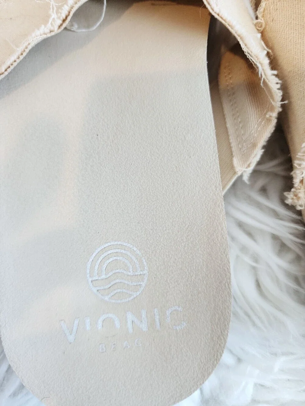 VIONIC PANAMA BEACH SANDAL SEMOLINA SIZE 7 EUC - Picture 10 of 15